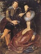Peter Paul Rubens Ruben with his first wife Isabeela Brant in the Honeysuckle Bower (mk08) Spain oil painting artist